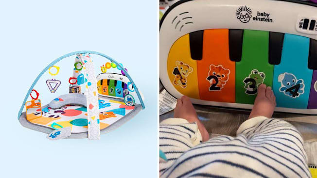 Baby Einstein 4-in-1 Kickin' Tunes Music and Language Discovery Play Gym cover