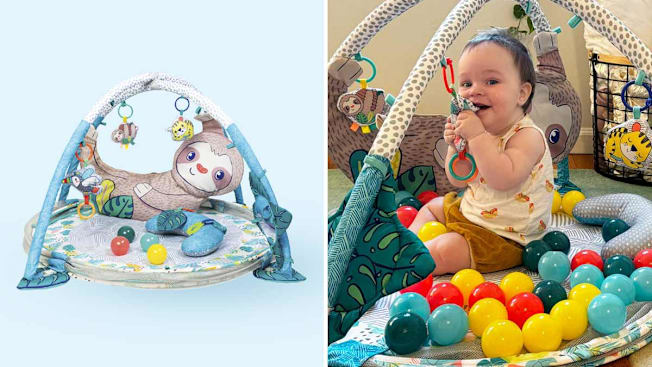 Infantino 4-in-1 Jumbo Activity Gym & Ball Pit cover