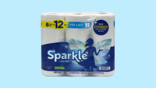 Sparkle Pick-A-Size Paper Towels cover