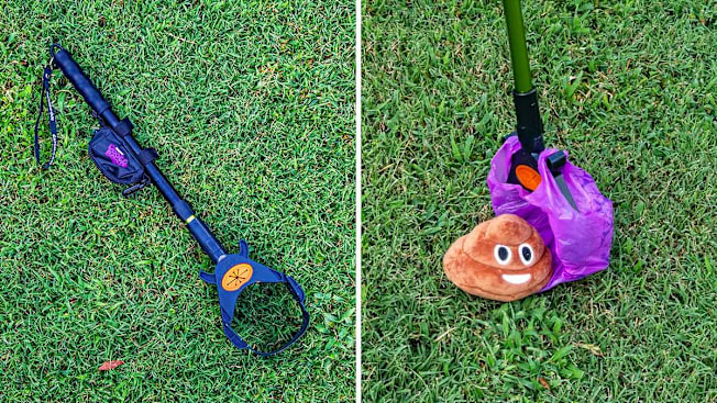 Pooch Approved Products GoGo Stik Catch-N-Go Portable Poop Catcher/Scooper with Waste Bag Holder & Roll Bag Dispenser cover