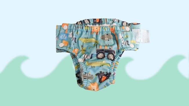 Charlie Banana Reusable Swim Diaper Snaps UPF50+ cover