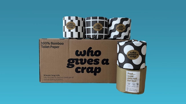 Who Gives A Crap 100% Bamboo Toilet Paper cover