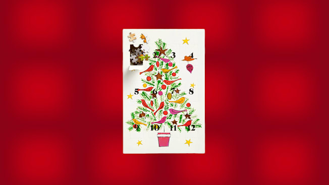 Galison Andy Warhol 12 Days of Puzzles Christmas Countdown cover