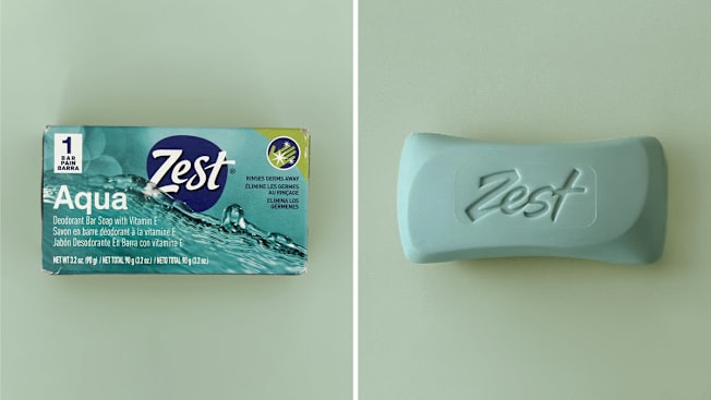Zest Aqua Deodorant Bar Soap with Vitamin E cover