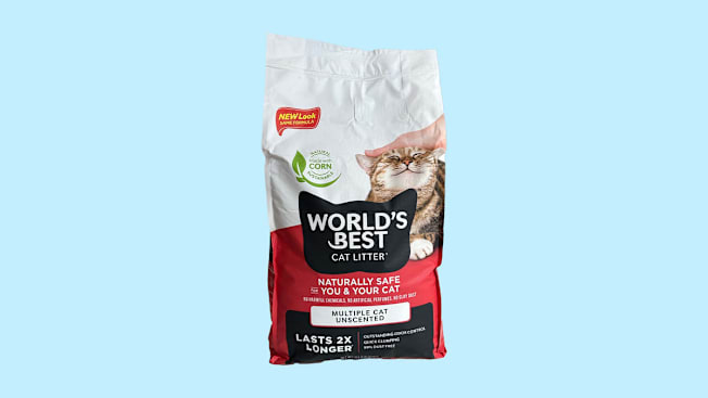 World's Best Cat Litter Multiple Cat Unscented Clumping Corn Cat Litter cover
