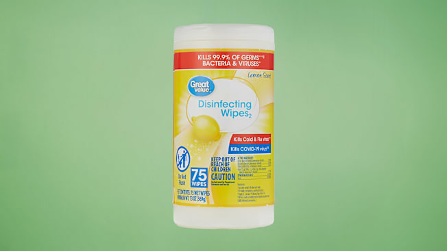 Great Value Disinfecting Wipes cover