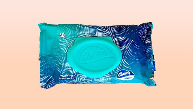 Charmin Flushable Wipes cover