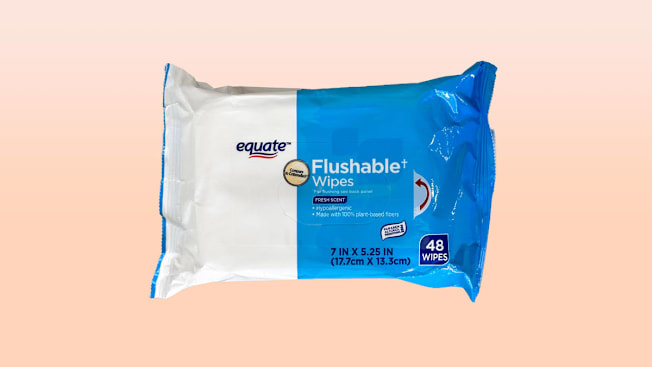 Equate Flushable Wipes cover