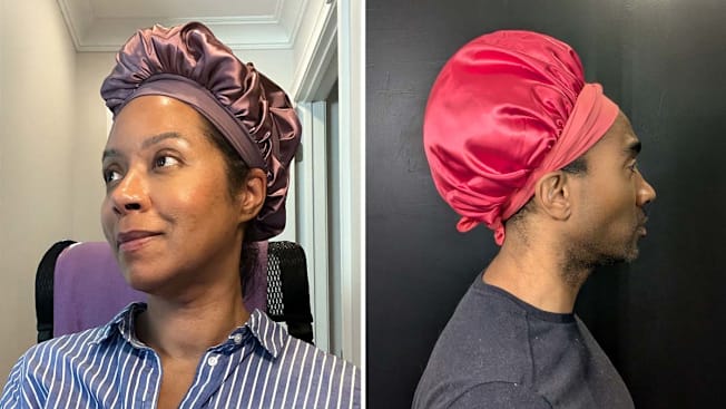 Yanibest Silk Satin Bonnet cover