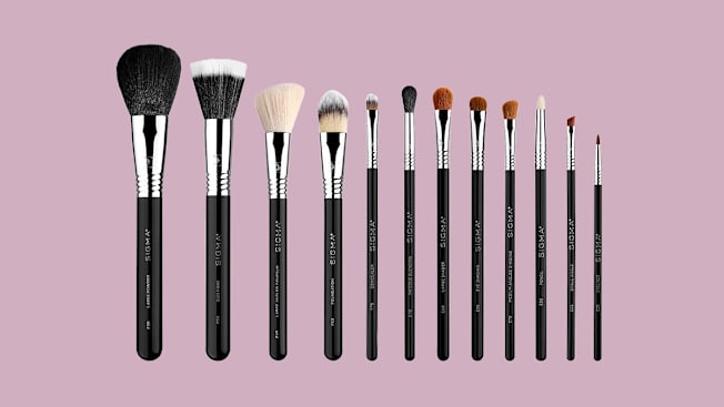 Sigma makeup brush set