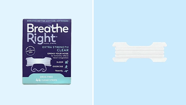 Breathe Right nasal strips