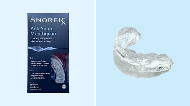 SnoreRx snoring mouthpiece