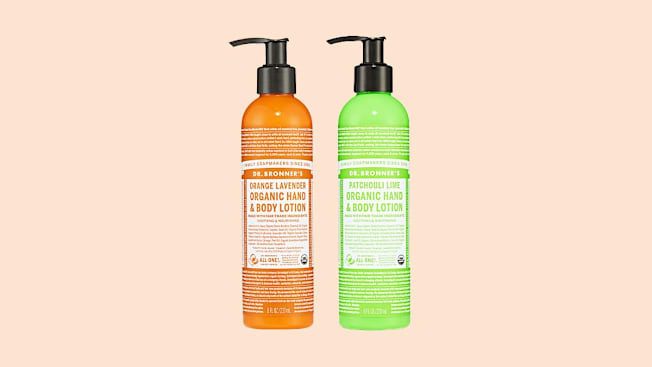 Dr Bronners body lotions