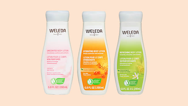 Weleda body lotions