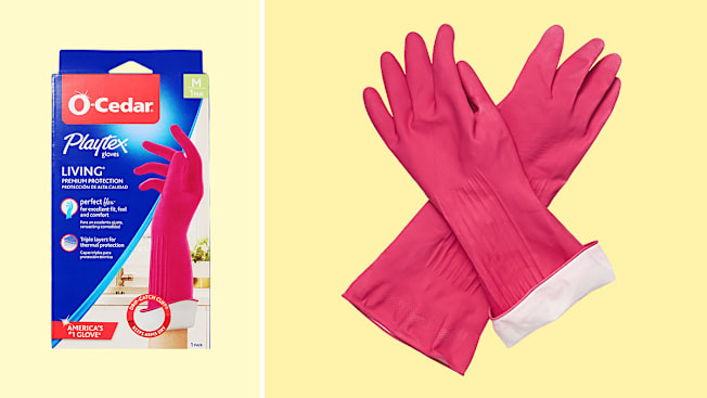 O-Cedar cleaning gloves