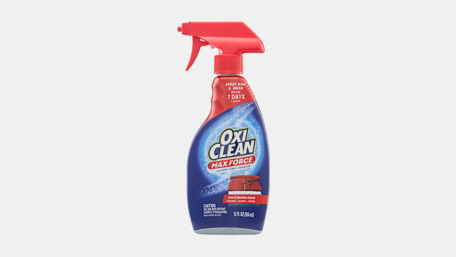 OxiClean Max Force laundry stain remover.