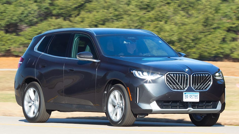 2025 BMW X3 front driving