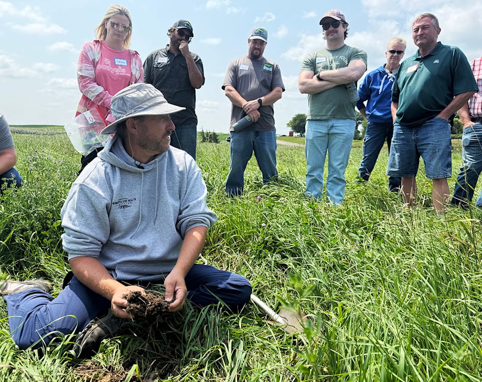 Soil School participants