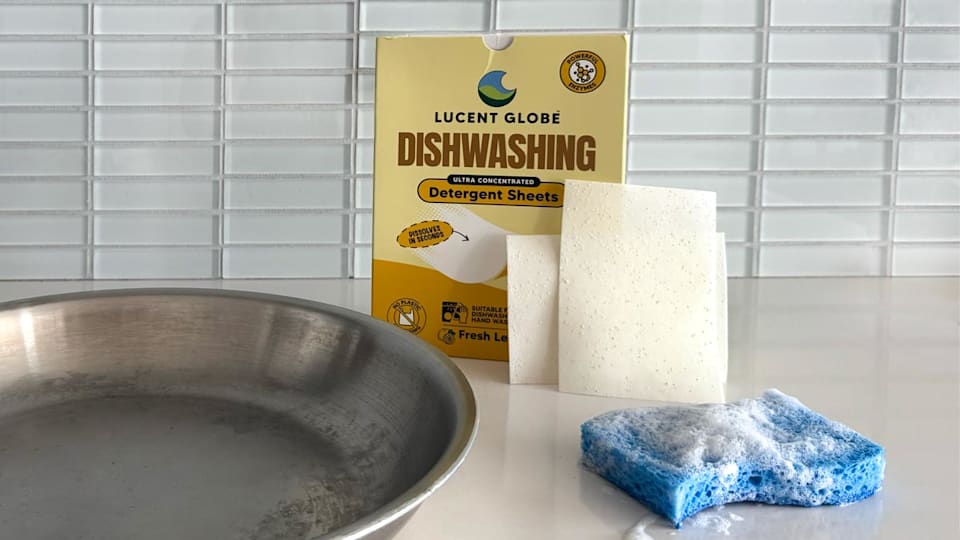 I Washed Dishes With a Dish Soap Sheet and Was Pleasantly Surprised