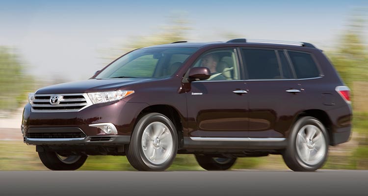 Best Used Midsized SUV Toyota Highlander