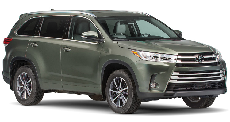 Midsized SUV Top Pick Toyota Highlander