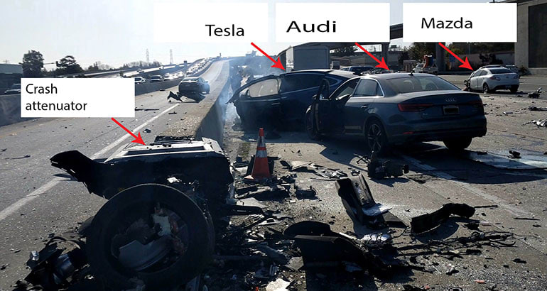 14+ Tesla Self Driving Car Accident Images