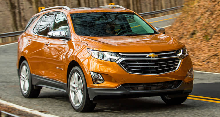 Most Fuel-Efficient SUVs include Chevrolet Equinox Diesel