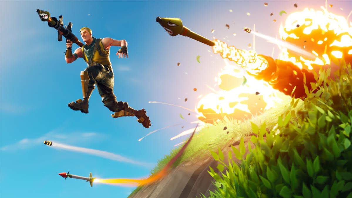 an image from fortnite featuring a soldier with a rocket launcher - random fortnite account generator pc