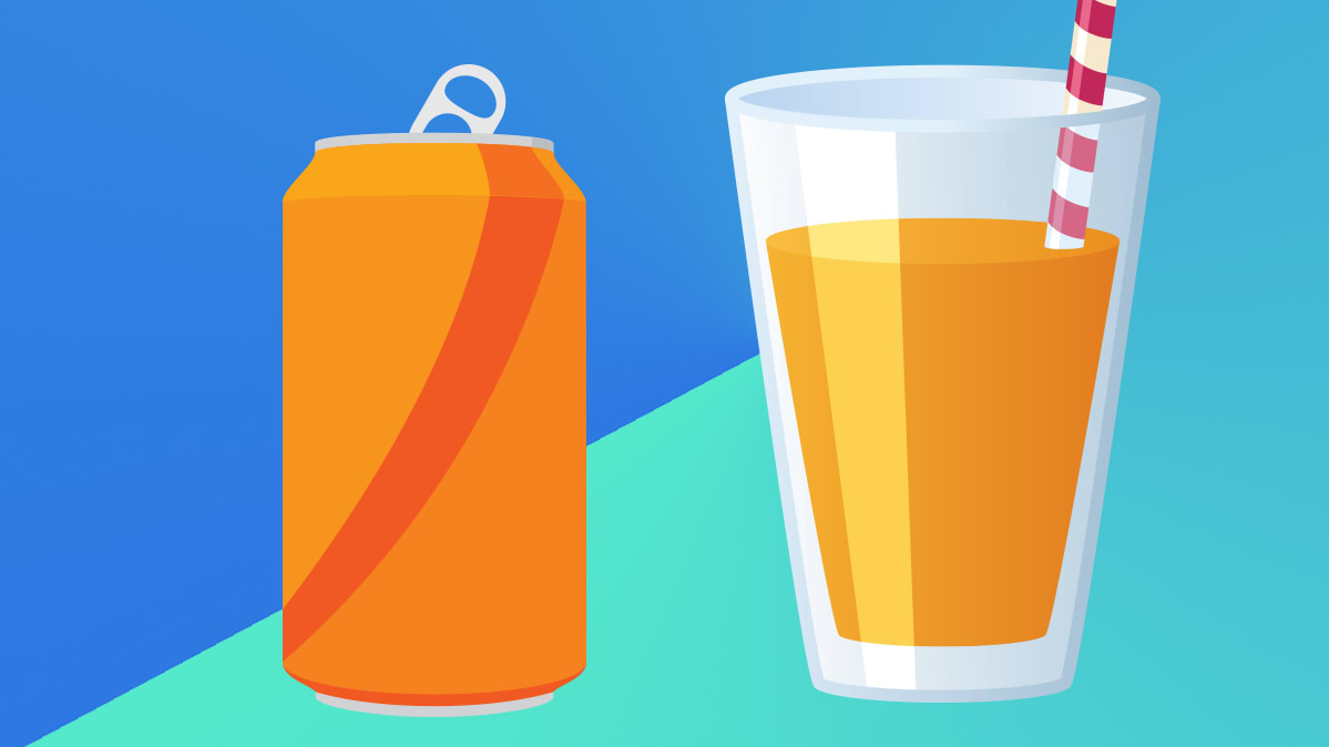 juice versus fruit soda Is  Juice Consumer Soda Fruit Healthier Than  Reports