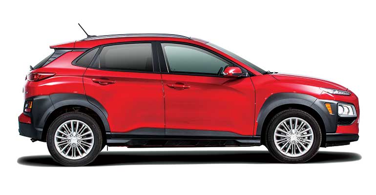 10 Top Picks of 2019 include the Hyundai Kona