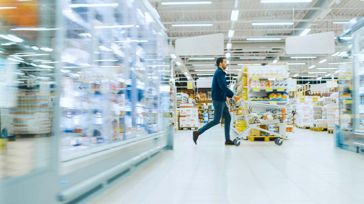 typical supermarket