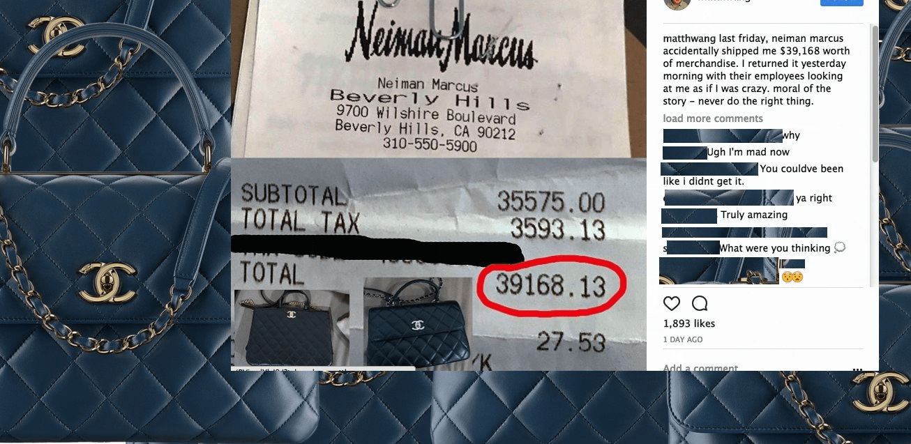 Surprise Delivery From Neiman Marcus 40K Worth Of Purses You Didn't Order