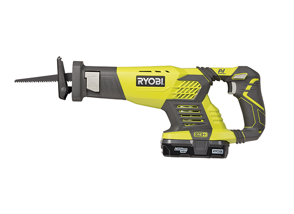 cutting tree roots with a reciprocating saw