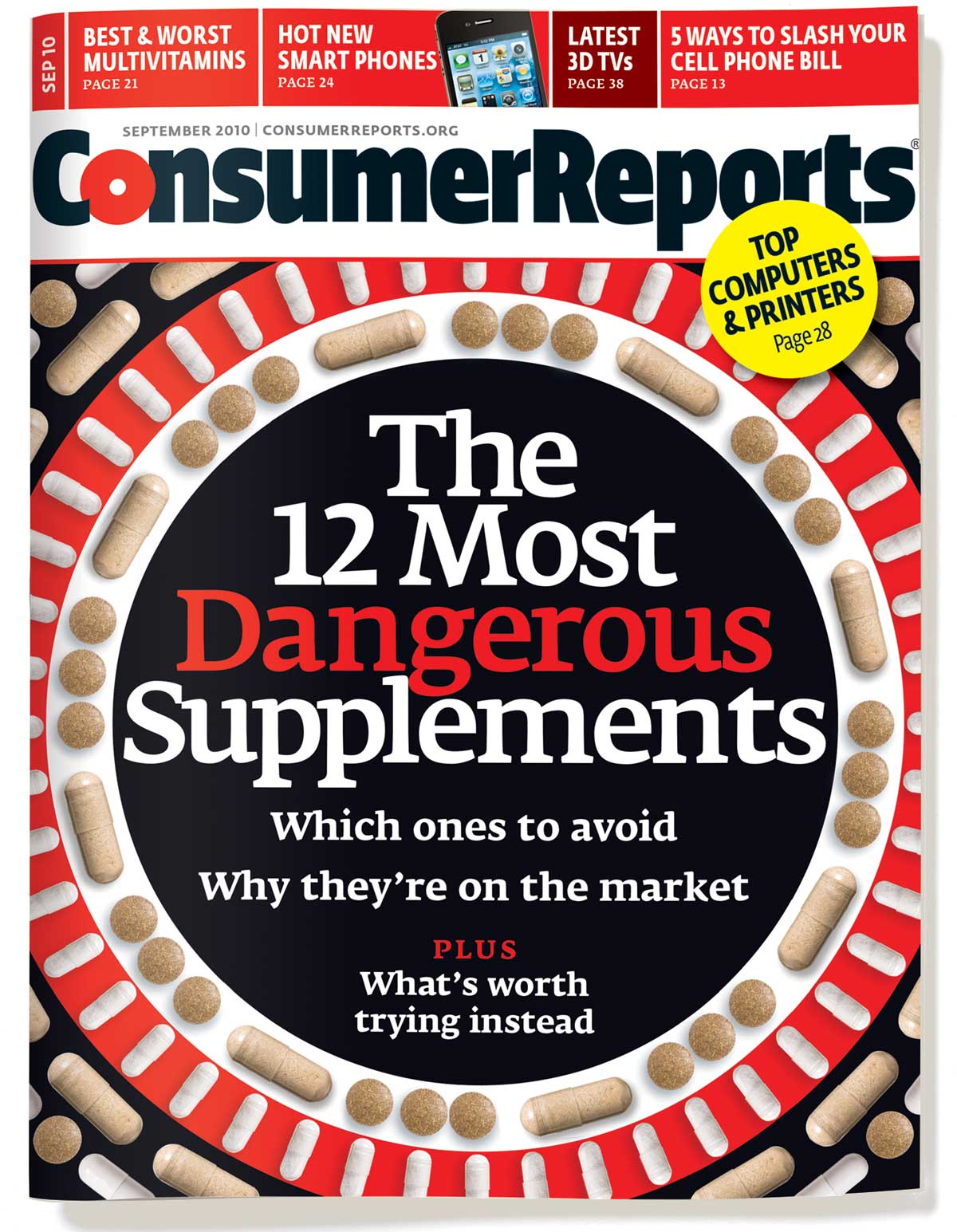 Consumer reports magazine 80th anniversary covers