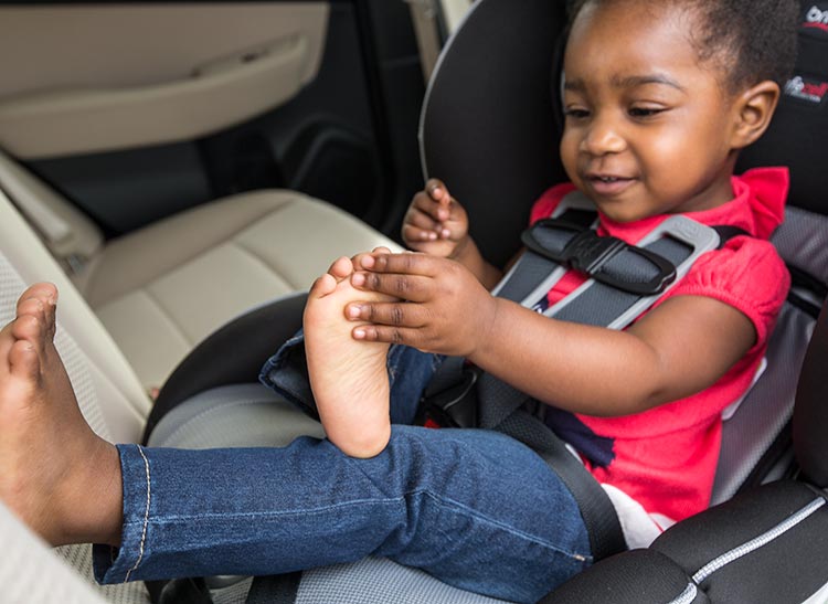 How long can a baby stay in a car seat Idea