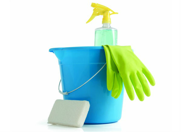 An image of cleaning supplies.