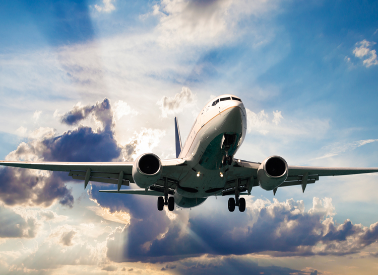 An airplane.
