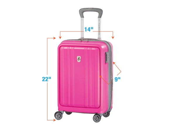 alaska carry on luggage size