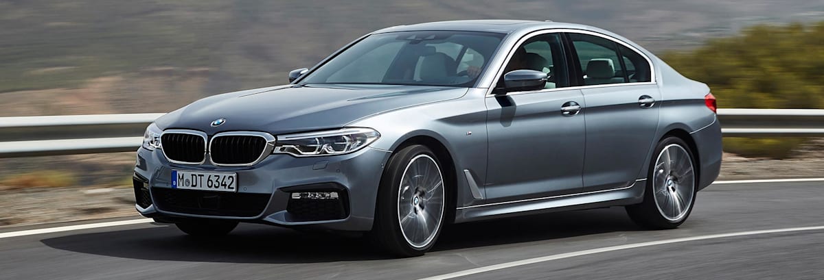 new 2017 bmw 5 series sheds pounds, piles on tech