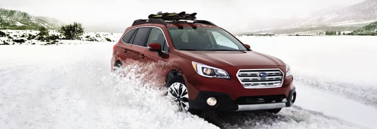 2017 Subaru Outback snow