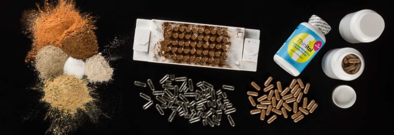 All of the ingredients and products used to make our weight-loss supplement