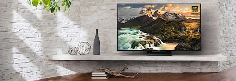 Lifestyle photo of the new Z-series 4K Sony TV.