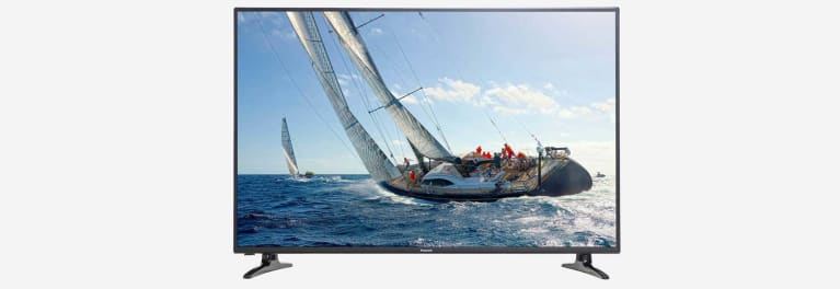 A Panasonic 50CX400U LED LCD TV, which is sold at Walmart. The company recently stopped selling TVs in the U.S.
